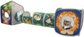 Safari Jungle Cat Play Set: Collapsible Interactive Indoor Playhouse with Cube, Tunnel, and Hideout for Cats
